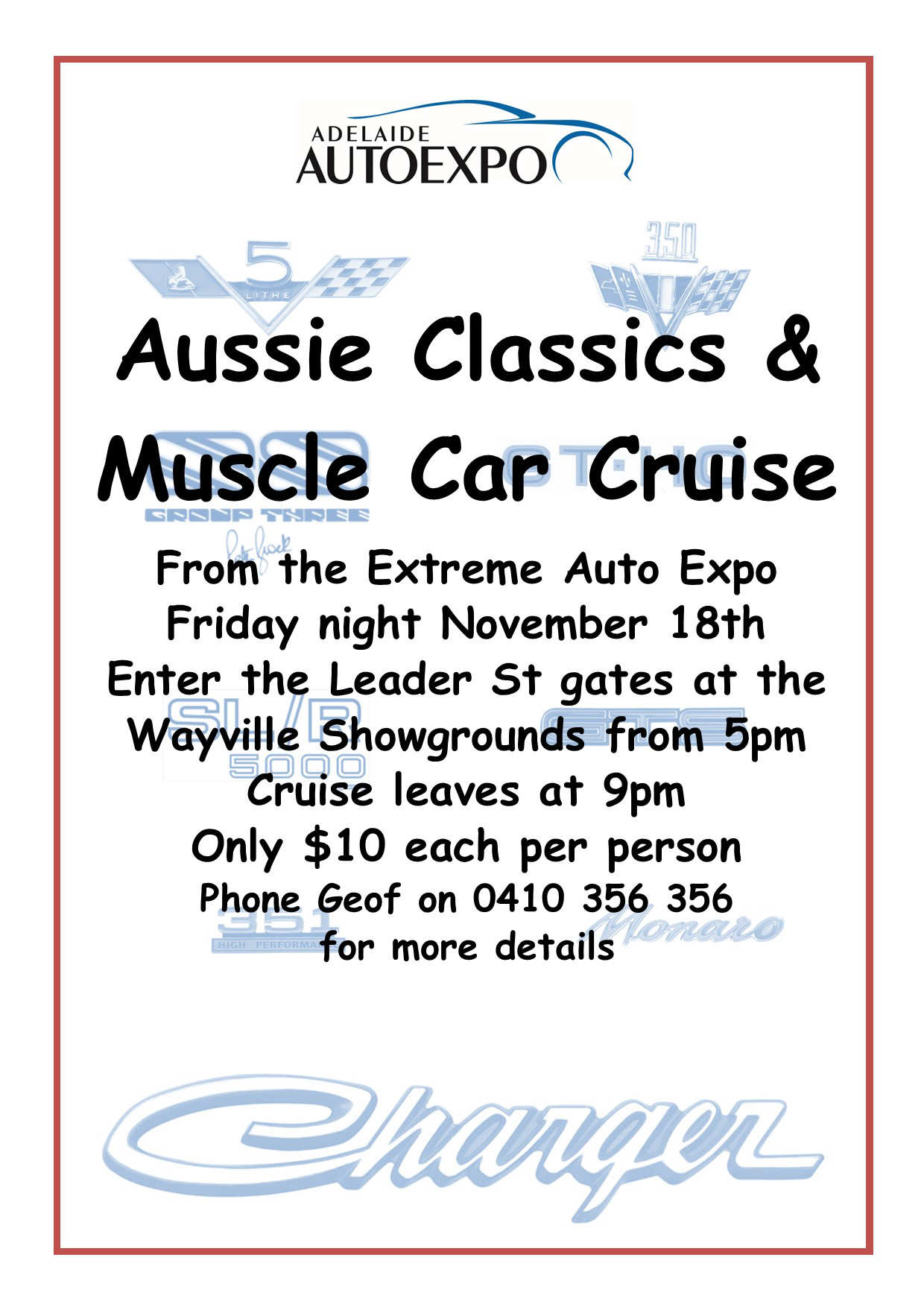 Aussie Classics & Muscle Car Cruise